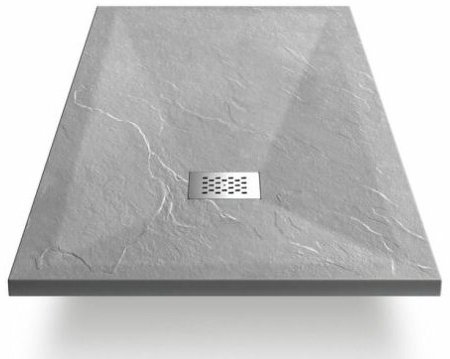 Душевой поддон из искусственного камня Vincea 130x90 VST-4SR9013G Серый 