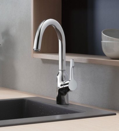 Смеситель Hansgrohe Focus M43 71812000 для кухонной мойки, хром 