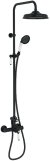 Душевая система Jacob Delafon Louise E24368-BL Черная матовая 