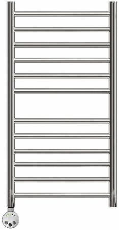 Электрический полотенцесушитель Point Аврора PN10148SE П12 400x800 левый/правый Хром 