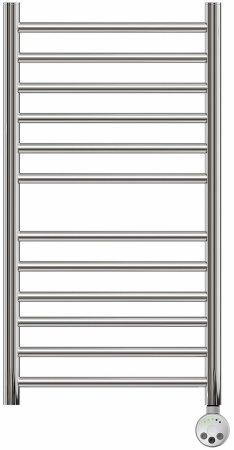 Электрический полотенцесушитель Point Аврора PN10148SE П12 400x800 левый/правый Хром 