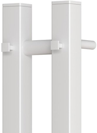 Электрический полотенцесушитель Point Гермес PN13812W П3 80x1200 диммер справа Белый 