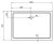 Поддон для душа Cezares SMC AH 120x80 см 