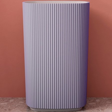 Раковина Abber Stein 55 AS2502Violett Фиолетовая 