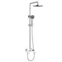 Душевая система Felice 9060 B Белый / Хром