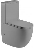 Унитаз компакт WeltWasser Merzbach 001 MT-GR 10000003725 Серый матовый с бачком и сиденьем Микролифт Унитаз компакт WeltWasser Merzbach 001 MT-GR 10000003725 Серый матовый с бачком и сиденьем Микролифт