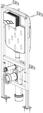 Система инсталляции для унитазов Creavit GR5003.01 