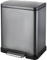 Ведро для мусора WeltWasser WW ME Lassy TG 12L 10000006129 Серое матовое