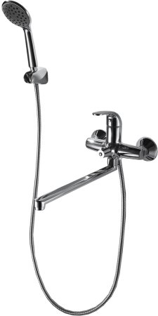 Смеситель для ванны Bravat FIT F6135188CP-LB-RUS, хром 