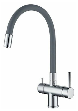 Смеситель для кухни Gappo G4398-30 Хром Серый 