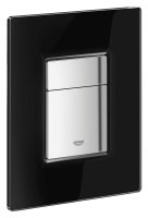 Кнопка смыва Grohe Skate Cosmopolitan 38845KS0 стекло черное