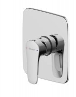 Смеситель для душа встраиваемый на 1 потока Bravat Source PB8173218CP-ENG, хром