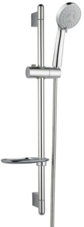 Душевой гарнитур Bravat Eco D152CP-1A-RUS, хром 