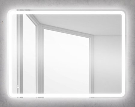 Зеркало BelBagno SPC-MAR-900-600-LED-BTN 