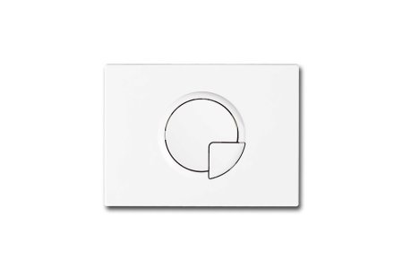 Кнопка смыва Berges Wasserhaus Novum R1 белая 