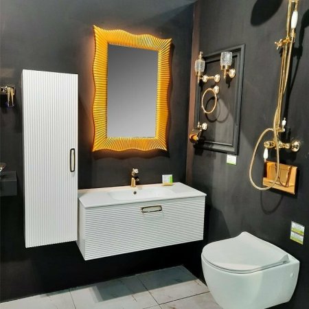 Зеркало Boheme Armadi Art NeoArt 70 563 с подсветкой Золото 