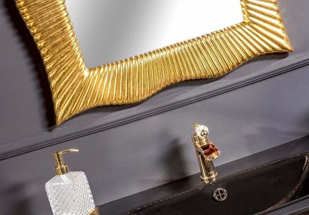 Зеркало Boheme Armadi Art NeoArt 70 563 с подсветкой Золото 