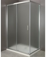 Душевой уголок BelBagno Uno 110х80 UNO-AH-1-110/80-M-Cr профиль Хром стекло матовое