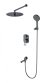 Душевая система встраиваемая WONZON & WOGHAND, Темный графит (WW-88939010-BGM) 