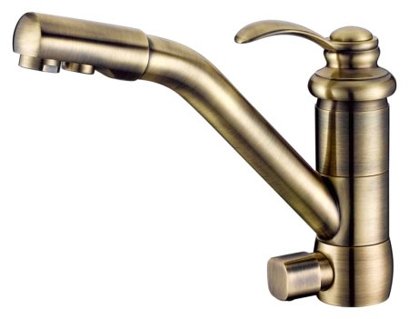 Смеситель для кухонной мойки Zorg Clean Water ZR 400 KF-47-BR 