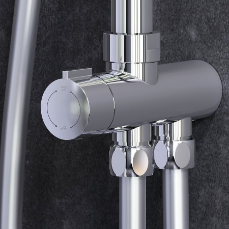 Душевая система AM.PM Gem F0790000 Хром 