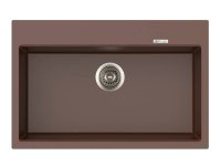 Мойка для кухни каменная Longran Geos GES 78x50 Марон