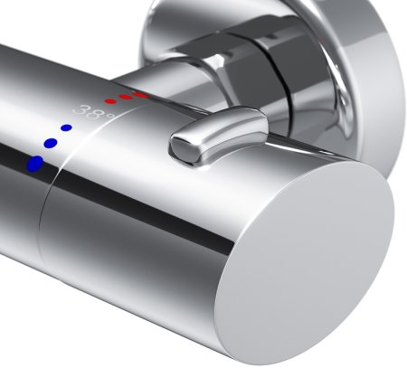 Смеситель для душа AM.PM Sense F7540000 с термостатом Хром 