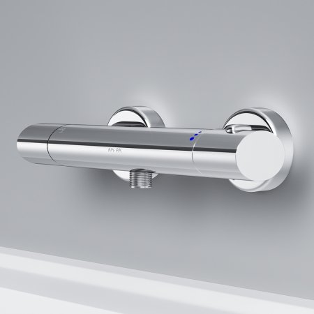 Смеситель для душа AM.PM Sense F7540000 с термостатом Хром 