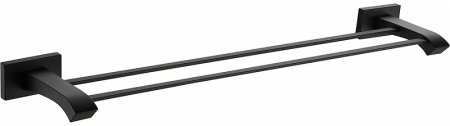 Полотенцедержатель Gappo G0709-6 двойной Черный матовый 