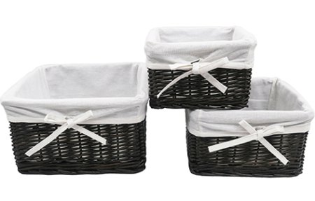 Контейнер WasserKRAFT Alme WB-150-M темно-коричневый, средний 