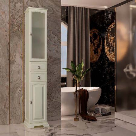 Шкаф пенал Opadiris Риспекто 30 R 00-00005831 Слоновая кость 