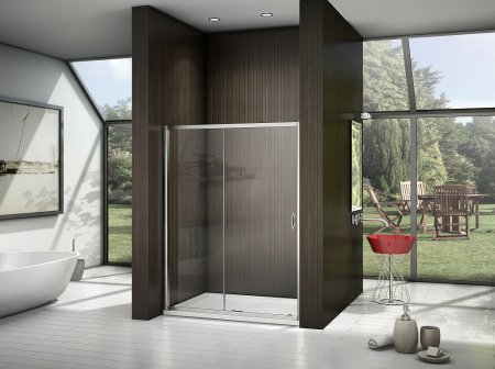 Душевая дверь в нишу Good Door Latte WTW-140-C-WE 