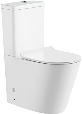 Унитаз компакт CeramaLux 2179-1 с бачком и сиденьем Микролифт 