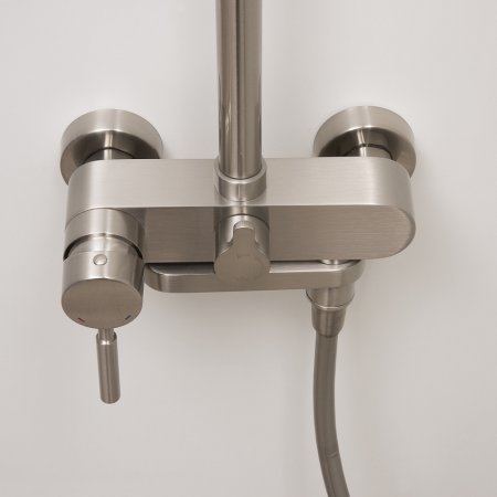 Душевая стойка WasserKRAFT A14201 никель 