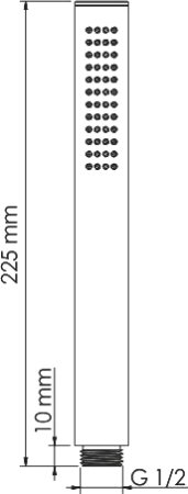Душевая лейка WasserKRAFT A137 