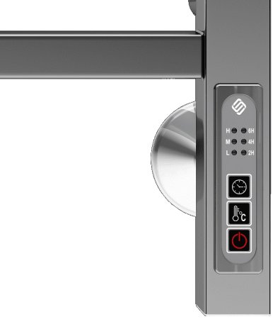 Электрический полотенцесушитель Terminus Ното П12 500х1250 4670078544506 Хром 