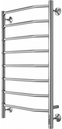 Электрический полотенцесушитель Terminus Виктория П8 500х850 4670078531216 Хром 