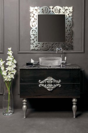 Раковина-чаша Boheme NeoArt 39 817-S Серебро 