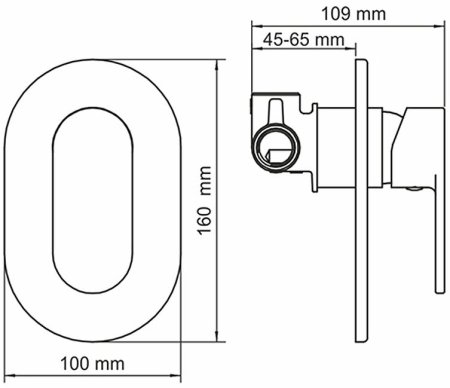 Гигиенический душ со смесителем WasserKRAFT А85056 Белый матовый 