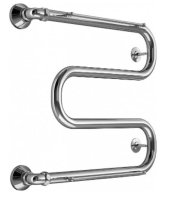 Полотенцесушитель водяной Маргроид Вид 38 с полкой 500х800 мм. Хром