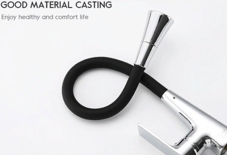 Смеситель для кухни Frap H71 F4471 Хром Черный 