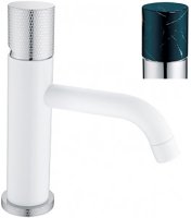 Смеситель для раковины Boheme Stick 121-W-MR-BLACK Белый Черный