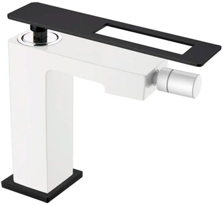 Смеситель для биде Boheme Q 146-WB Белый Черный 