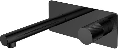 Смеситель для раковины Boheme Stick 125-BB.2 Черный матовый 