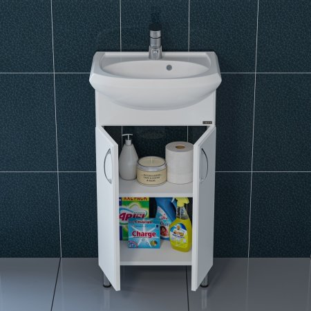 Тумба Санта Уют 45 с умывальником Уют 45 