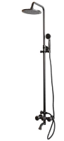 Душевая система Milacio Almeria MC.100.BBR черный