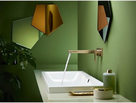 Смеситель для раковины Hansgrohe Metropol 32526140 Шлифованная бронза 