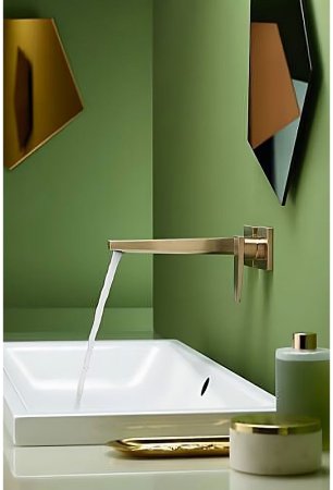 Смеситель для раковины Hansgrohe Metropol 32526140 Шлифованная бронза 