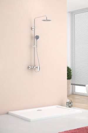 Душевая система Excellent Rain Altar AREX.SY.781CR Хром 