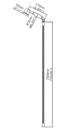 Душевая система Seaman Eco Koblenz SSN-2368C хром 